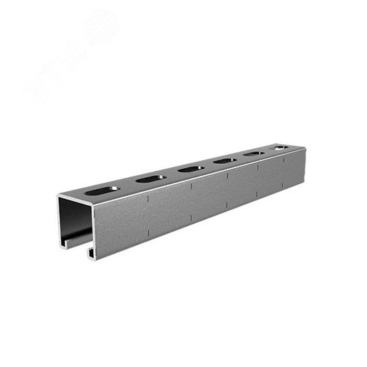 СТРАТ-профиль перфорированный 41х41х2100, толщ. 2,5 мм, Сендзимир цинк