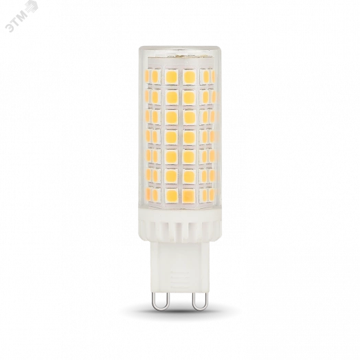 Лампа светодиодная LED 5.5 Вт550 Лм 3000К AC185-265V теплая G9 капсула керамика диммируемая Black Gauss