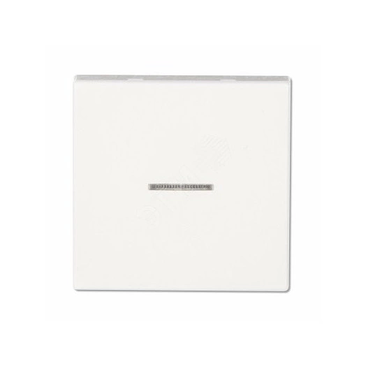 Клавиша 1-я для выключателей и кнопок   с окошком для подсветки. Для механизмов- EP401U, EP406U, EP406U, EP407U, EP431U. Серия- Eco Profi. Материал- термопласт. Цвет- белый