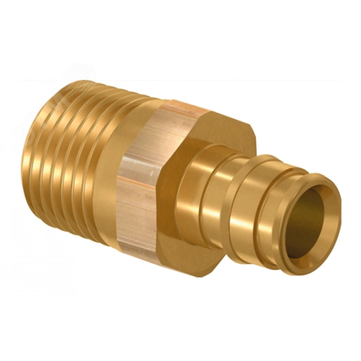 Штуцер 32х1' НР для труб PE-Xa, латунь