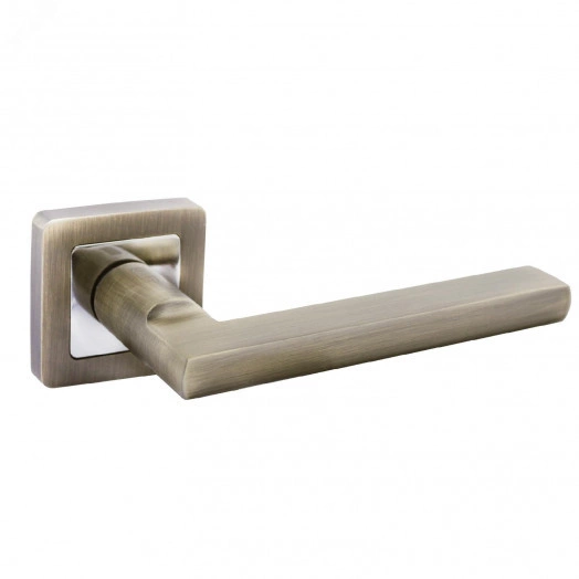 Ручка на круглой накладке (комплект), АЛЛЮР АРТ   "ВЕНСАН" MAB (2630) бронза матовая