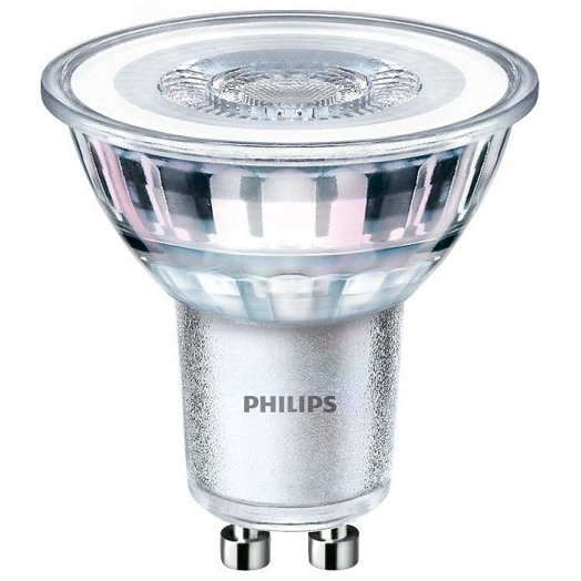 Лампа светодиодная LED MR16 4,6 Вт 430 Лм 6500 К GU10 К 220-240 В IP20 Ra 80-89 (класс 1В) Essential PHILIPS