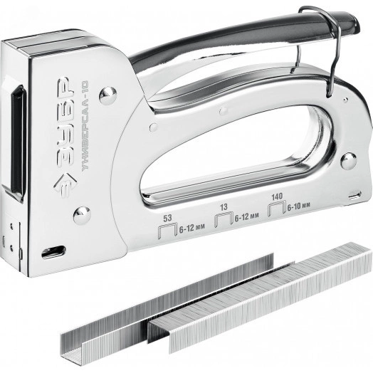 Универсальный компактный степлер 4-в-1: 53(6-10мм)/140(6-10 мм)/53F/13, Универсал-10