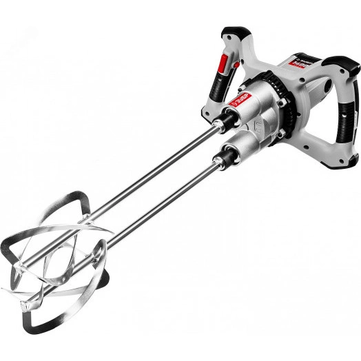 Миксер строительный, двойной, 1400 Вт, 0-520 об/мин