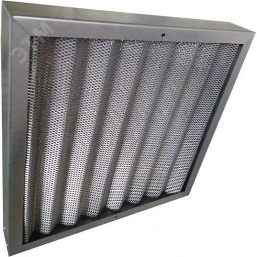 Кассета жироулавливающая сетчатая 295х295х48мм, D250, трехслойная