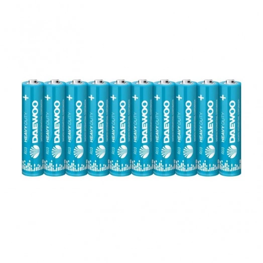 Элемент питания солевой AAA/R03 1.5В Heavy Duty Shrink-10 (уп.10шт) DAEWOO 5042148