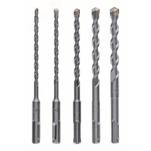 Набор буров SDS plus-1 5/6/7/8/10x160мм