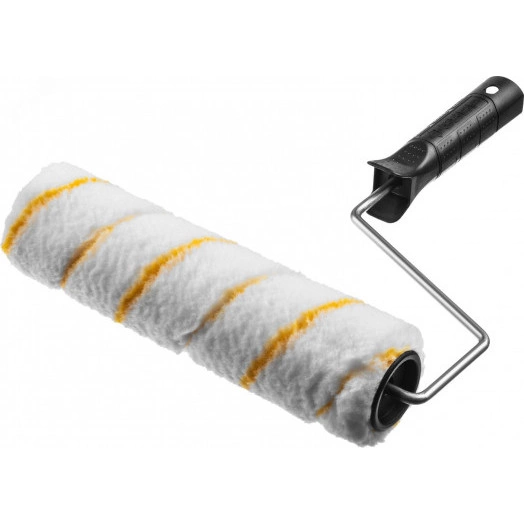 Валик малярный ГИРПАИНТ 40, 240 мм, d=40 мм, ворс 12 мм, ручка d=6 мм,