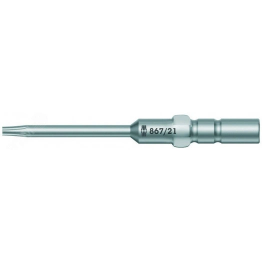 Бита 867/21 С TORX сверхтвёрдая хвостовик 4 мм HIOS TX 5 x 150 мм d рабочего конца 2.0 мм