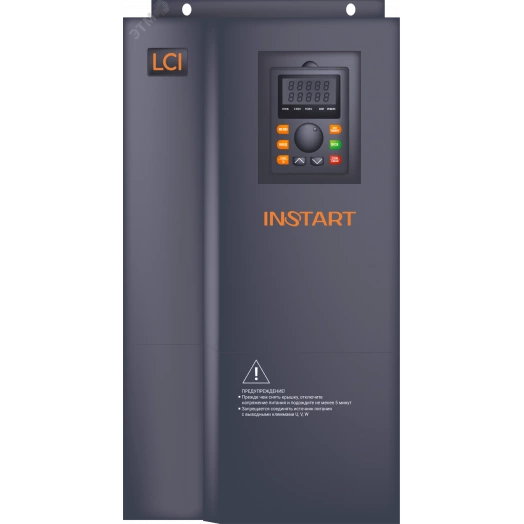 Преобразователь частоты LCI-G75/P90-4 75кВт/90кВт, 150А/170А, 3Ф, 380В±15%, 50Гц/60Гц, IP20, с панелью управления
