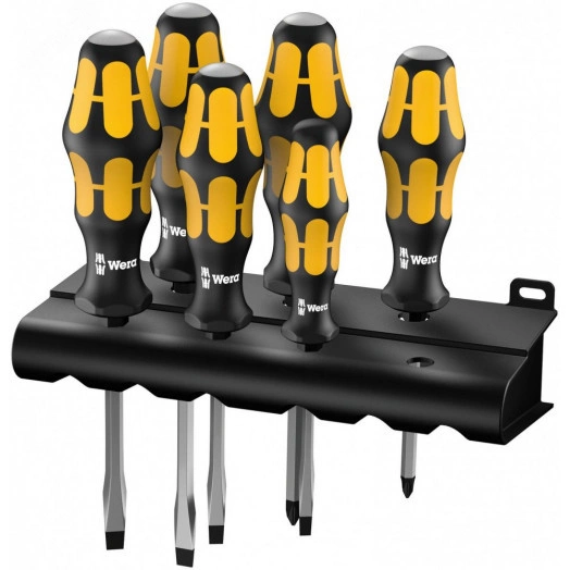 Набор отверток силовых с подставкой 932/918/6 6 предметов