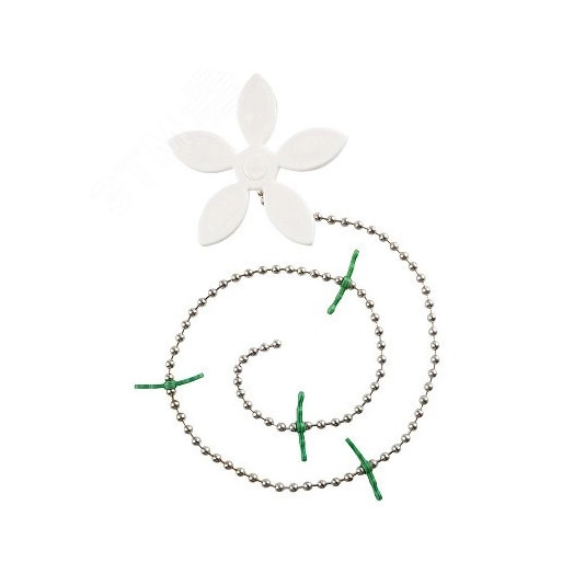 Цепочка для прочистки труб Цветок, 39 см