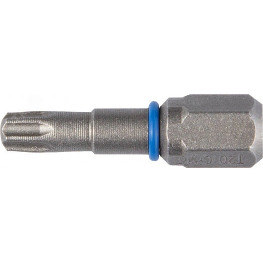 Биты ''ЭКСПЕРТ'' торсионные кованые, обточенные, хромомолибденовая сталь, тип хвостовика C 1/4'', T20, 25мм, 2шт