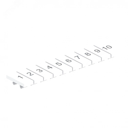 "Маркировка для лазерной печати ""1-10"" OptiClip MC6/H/1-10"