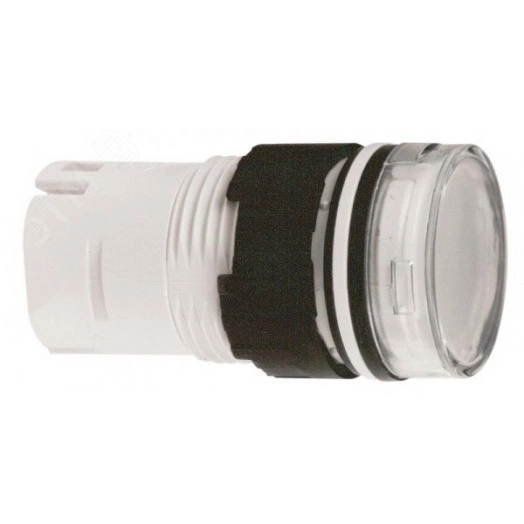 Лампа сигнальная круглая белая