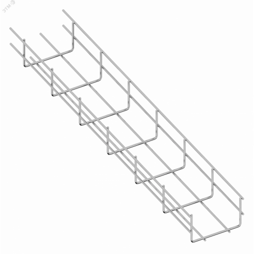 Лоток проволочный 300х60 L=3,0м S=5,0мм оцинк.