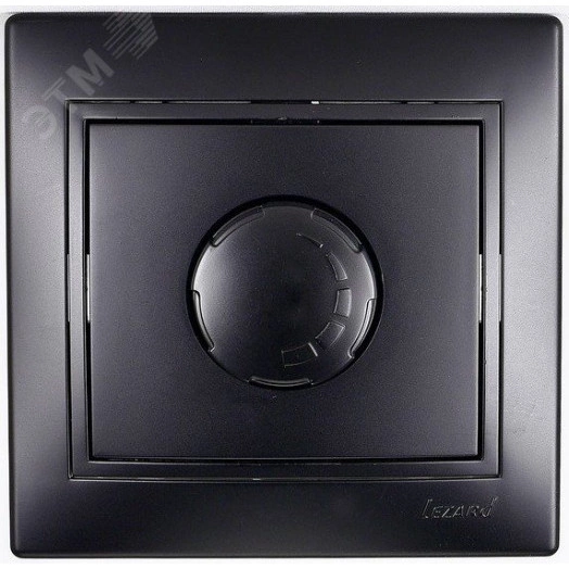 MIRA Диммер 800Вт чёрный бархат со вставкой (10шт/120шт)