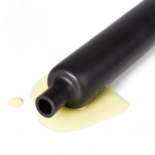 Маслобензостойкая термоусадочная трубка с коэффициентом усадки 2:1 ТТ-ГСМ-25.4/12.7, черн