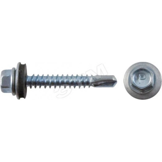 Шуруп кровельный 5,5х50 сверлоконечный (100шт)