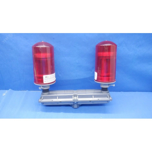 Сдвоенный заградительный огонь СДЗО-05-2*2 >32Cd  тип Б220V AC  IP54