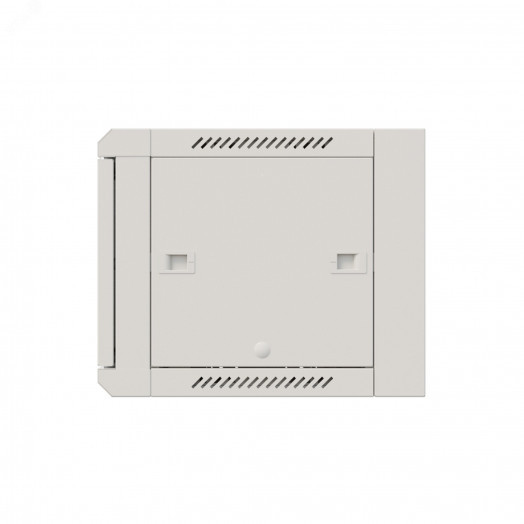 Шкаф настенный телекоммуникационный NTSS W 6U 600х450х370мм, 2 профиля 19, дверь сплошная металл, боковые стенки съемные, разобранный, серый RAL 7035