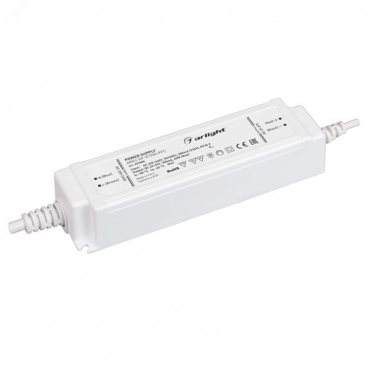 Блок питания ARPJ-SP-57700-PFC (40W, 29-57V, 0.7A) (Arlight, IP67 Пластик, 5 лет)