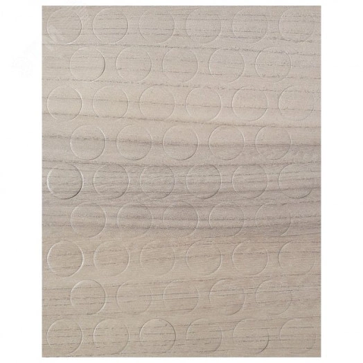 Заглушка самоклеящаяся D14 вяз барон (50 шт.)