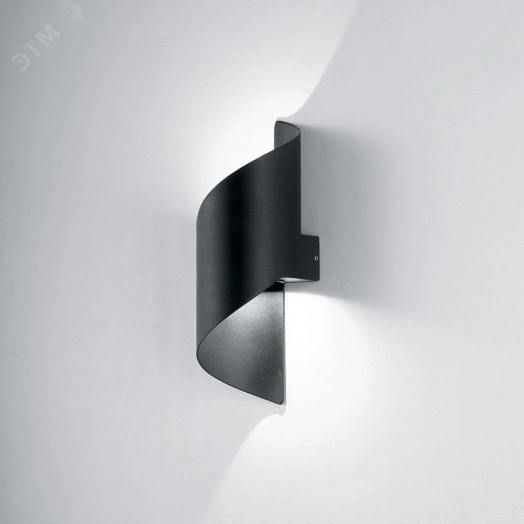 Светильник светодиодный уличный ДБУ-2х5w вверх/вниз 4000К IP54 черный