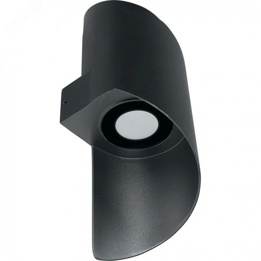 Светильник светодиодный уличный ДБУ-2х5w вверх/вниз 4000К IP54 черный