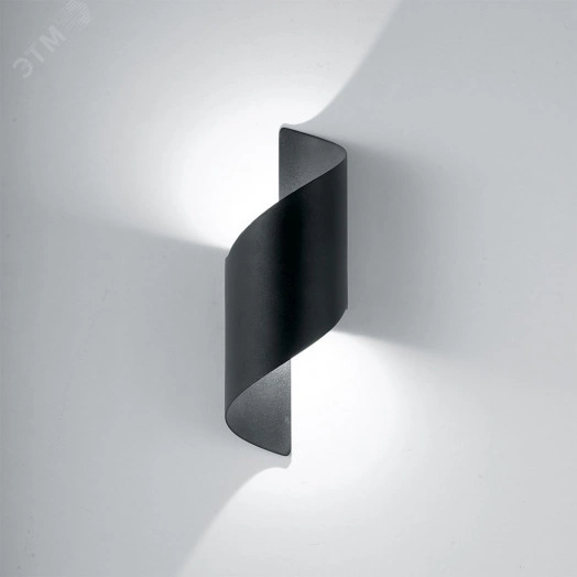 Светильник светодиодный уличный ДБУ-2х5w вверх/вниз 4000К IP54 черный