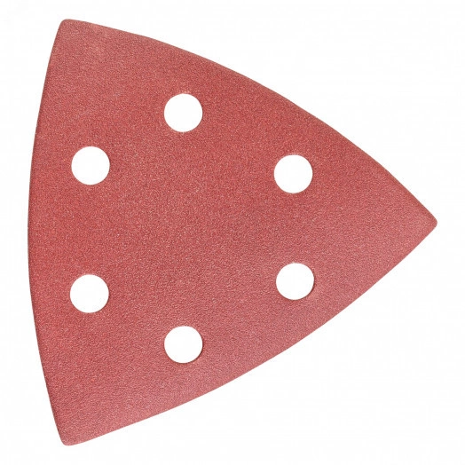 Бумага шлифовальная на липучке 93x93x93 зерно 240 (6шт)