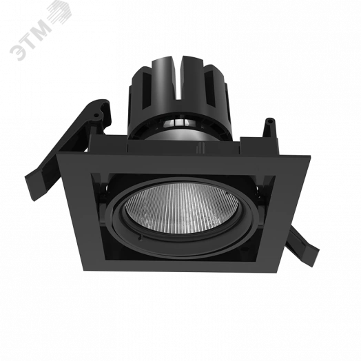 Светильник светодиодный ДВО-25Вт 2500Лм 4000К DL-Tetris 35 град Черный