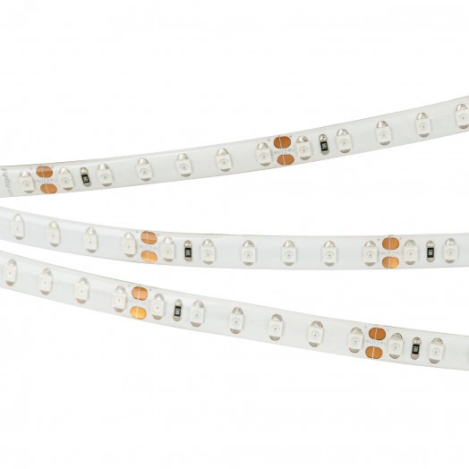 Лента LED RTW 2-5000SE 24V Yellow 2x (3528, 600 LED, LUX) (ARL, 9.6 Вт/м, IP65)