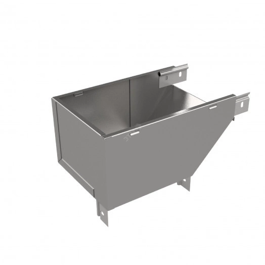 Угол верт.внеш. 100*200-L с разворотом трассы на 90гр  ПЛЮС