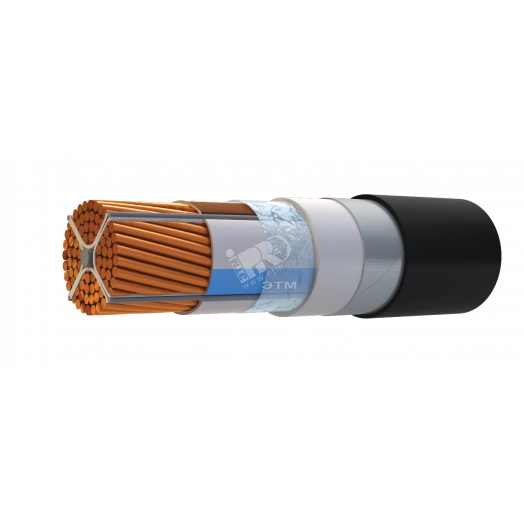 Кабель силовой АВБШв 4х185 (мс) (N)-1 многопроволочный