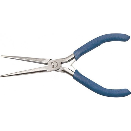 Тонконосы ''мини'' удлиненные, синие ручки 150 мм