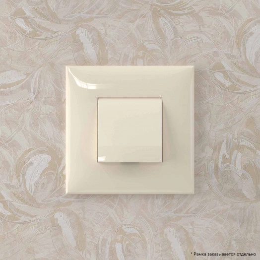 Вывод кабеля из стены ''Avanti'', ''Ванильная дымка''