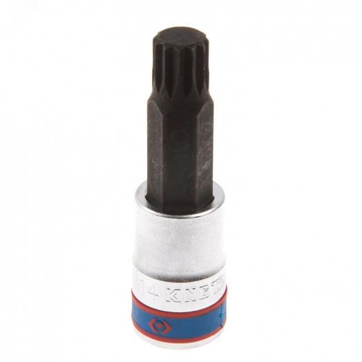 Насадка (бита) торцевая 1/2', SPLINE, M14, L = 80 мм