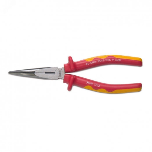 Длинногубцы диэлектрические 200 мм, изогнутые