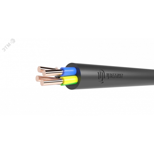 Кабель силовой ПвВГнг(А) 4х50мк(N)-0,66 ТРТС