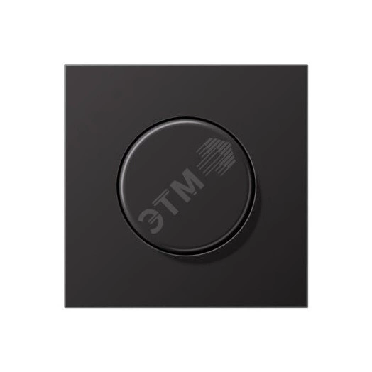 Накладка роторного диммера  Серия LS990  Материал- металл  Цвет- алюминий дарк