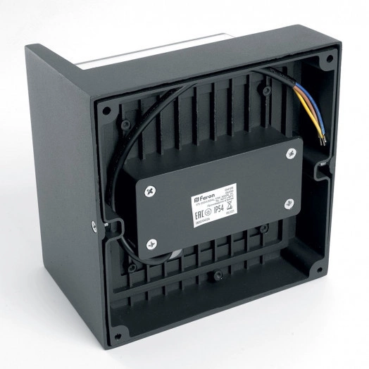 Светильник светодиодный уличный ДБУ-12w 4000К IP54 квадратный черный