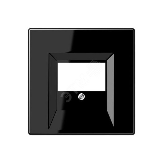 Накладка для USB розетки (ТАЕ гнезда)  Серия LS990  Материал- термопласт  Цвет- черный