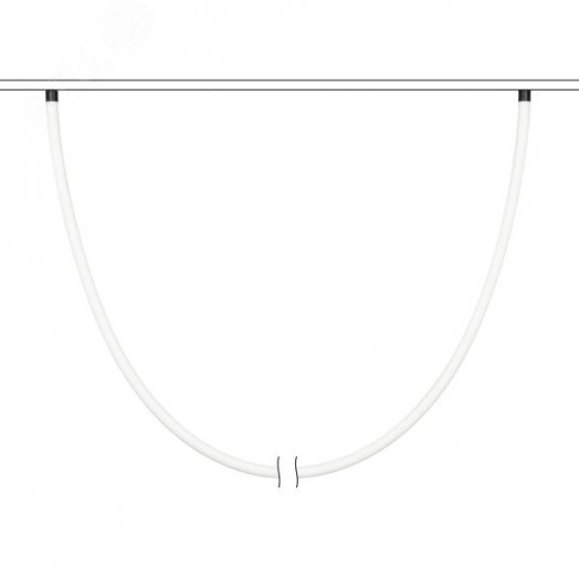 Светильник MAG-FLEX-TUBE-ELASTIC-L5000-70W Day4000 (BK, 360 deg, 48V) (Arlight, IP20 Металл, 3 года)