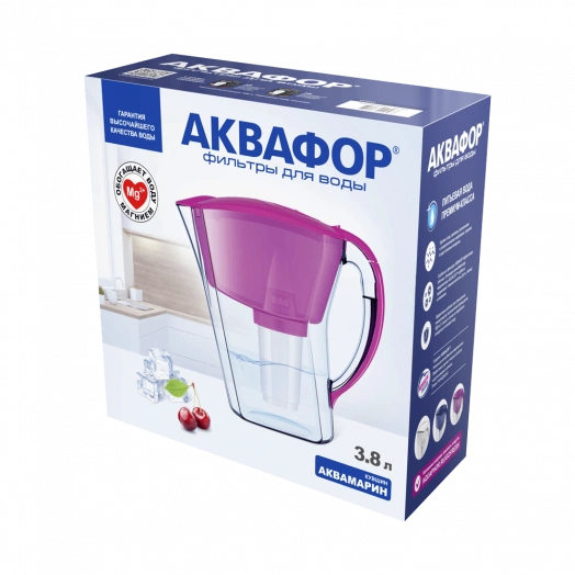 Фильтр-кувшин Аквафор Аквамарин Р81А5F (синий     кобальт)