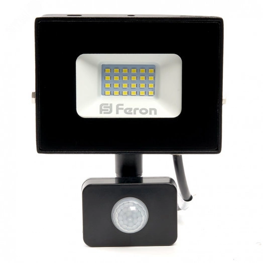 Прожектор светодиодный ДО-30w с ИК датчиком 6400K 2850Лм IP44