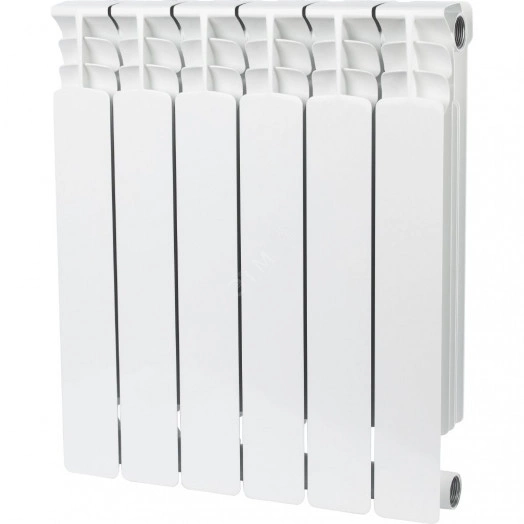 Радиатор биметаллический секционный 500/90/6 боковое подключение