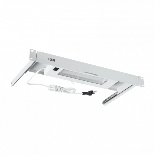 Блок освещения TLK 19д 1U выдвижной Г255мм серый