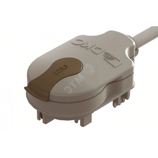 Блок отводной с кабелем 3000мм(H05Z1Z1F) L2/L3 2P 10A