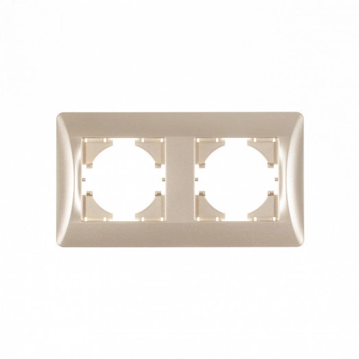 Ugra рамка 2-местная,  шампань